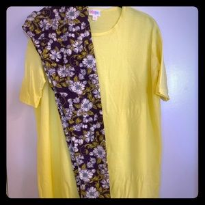 LuLaRoe Irma and leggings